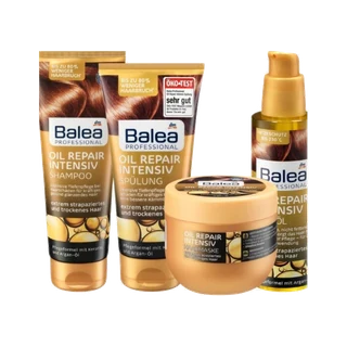 Balea - Pack Oil Repair Pour Cheveux Abîmés Et Cassants