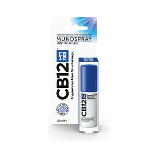 CB12 – Spray buccal menthe et menthol, 15 ml