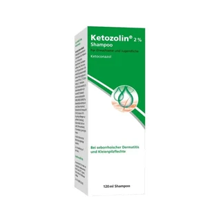 KETOZOLIN 2% Shampooing 120 ml