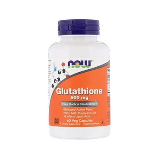 Now Foods – Glutathione 500 mg, 60 Capsules