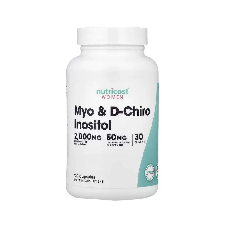 Nutricost – Myo & D-Chiro Inositol, 120 capsules