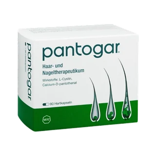 Pantogar - Vitamines pour Cheveux, 90 Capsules Capillaires