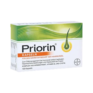 Priorin - Cheveux Forts et en Bonne Santé, 120 Capsules