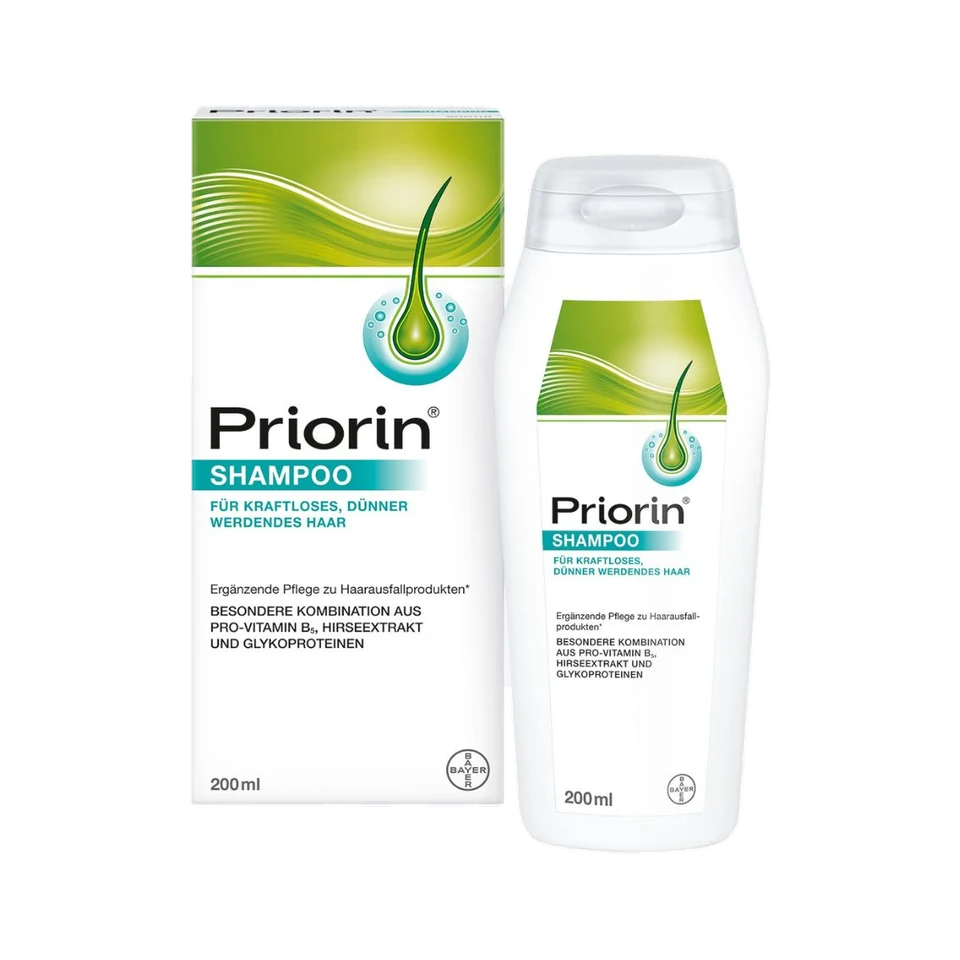 Priorin - Shampoing Anti-Chute de Cheveux, 200 ml
