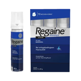 Regaine - Mousse Minoxidil 5%, 3 × 60g