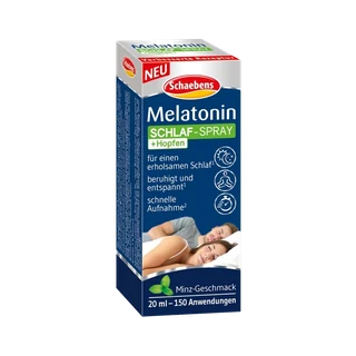 Schaebens – Mélatonine Spray Sommeil, 20 ml