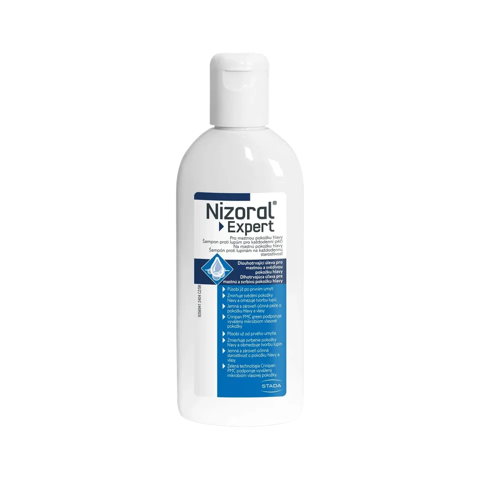 Nizoral Expert Shampoing Antipelliculaire Cuir Chevelu Gras 200 ml