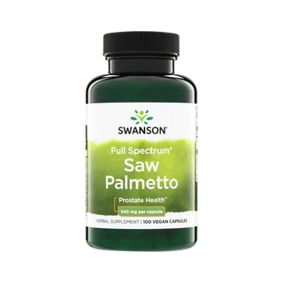 Swanson – Saw Palmetto 540 mg, 100 capsules végétales