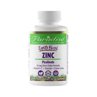 Paradise - Zinc Picolinate 30 mg, 90 Capsules