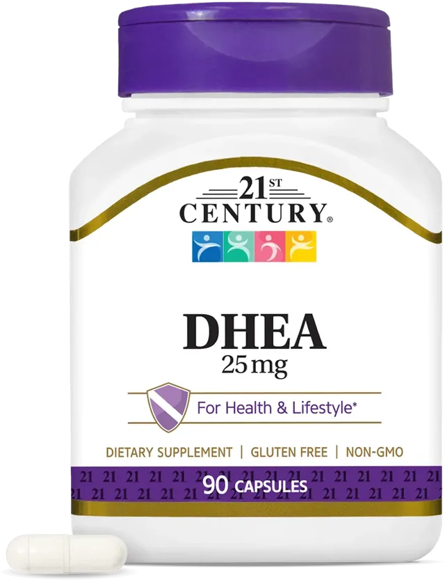 21st Century – DHEA 25 mg, 90 Comprimés