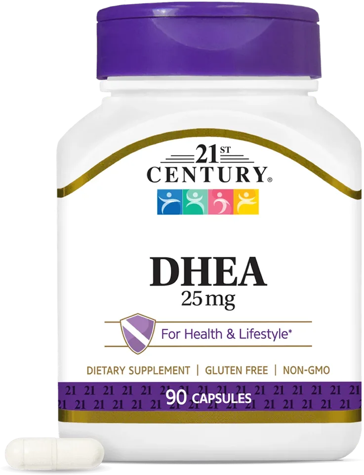 21st Century – DHEA 25 mg, 90 Comprimés