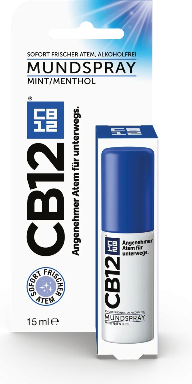 CB12 – Spray buccal menthe et menthol, 15 ml