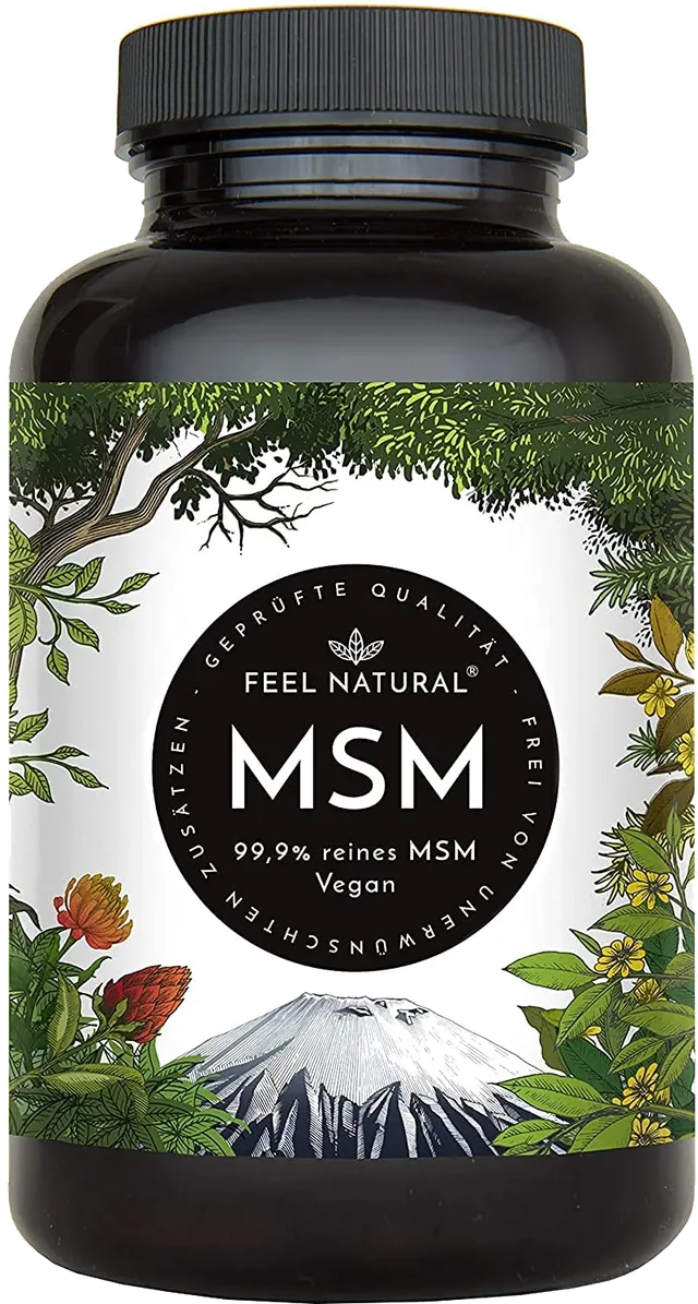 Feel Natural - MSM 1600 mg, 365 comprimés