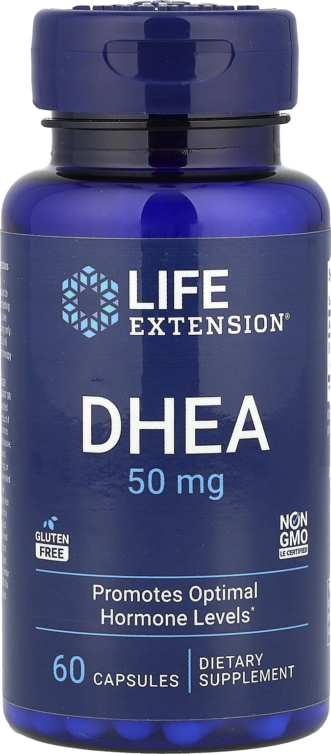 Life Extension – DHEA 50 mg, 60 Capsules