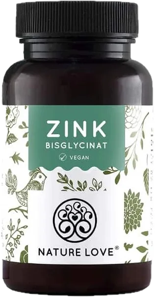 Nature Love - Zinc Bisglycinate 25 mg, 365 Comprimés