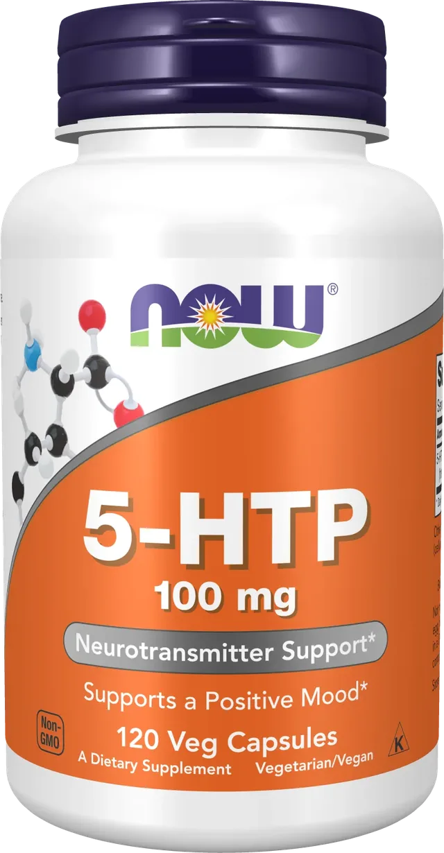 Now Foods – 5-HTP 100 mg, 120 Capsules