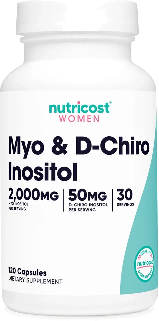 Nutricost – Myo & D-Chiro Inositol, 120 capsules