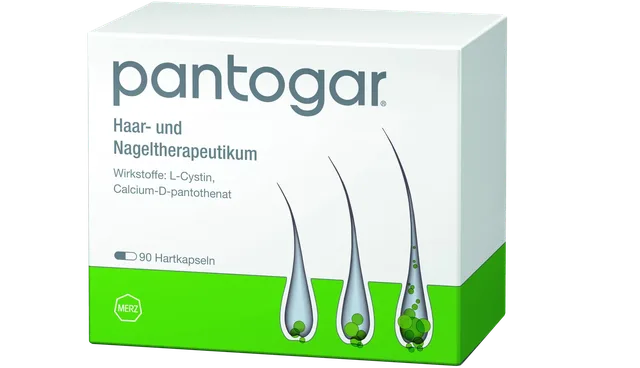 Pantogar - Vitamines pour Cheveux, 90 Capsules Capillaires