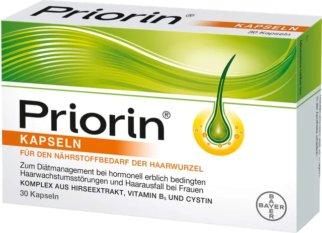 Priorin – Vitamines Cheveux, 30 Capsules