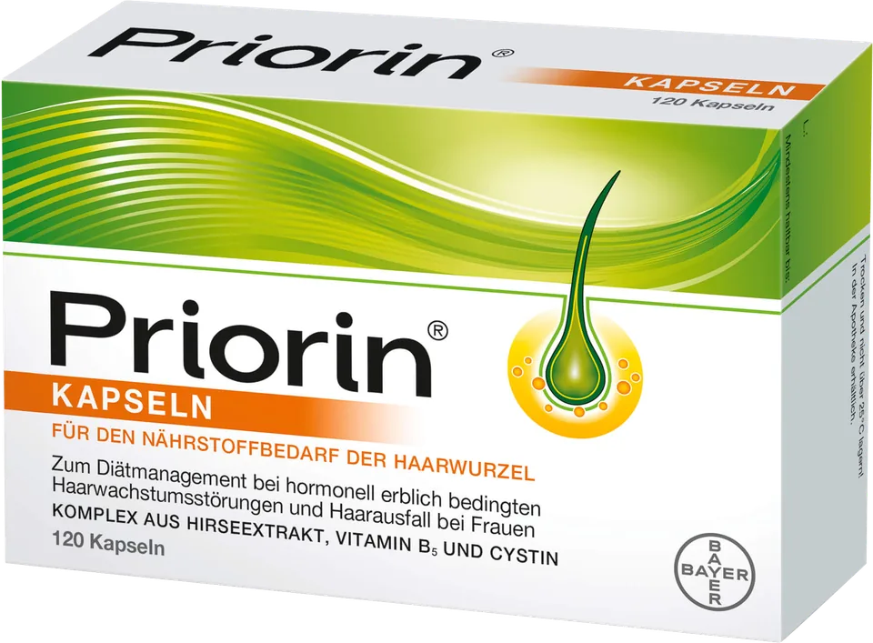 Priorin - Cheveux Forts et en Bonne Santé, 120 Capsules