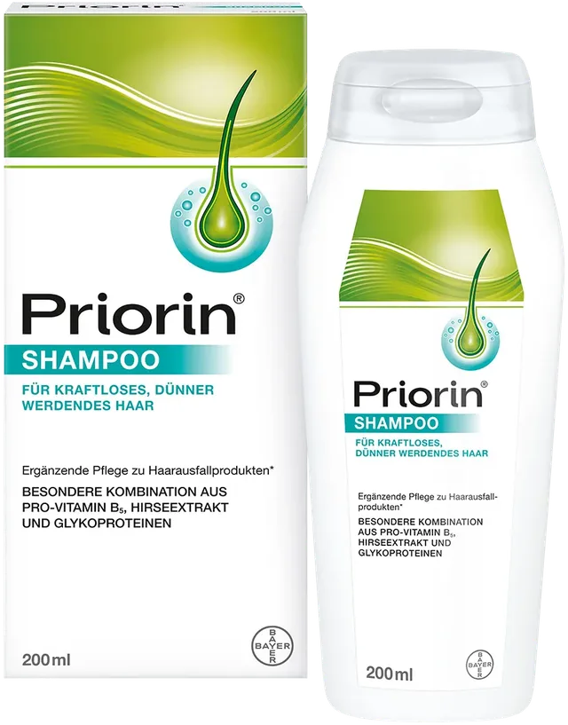 Priorin - Shampoing Anti-Chute de Cheveux, 200 ml