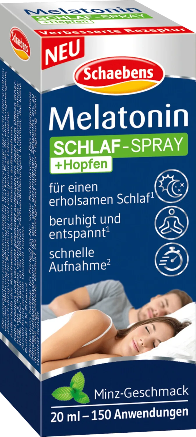 Schaebens – Mélatonine Spray Sommeil, 20 ml