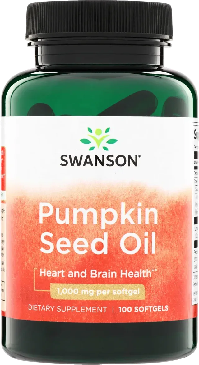 Swanson – Pumpkin Seed Oil 1000 mg, 100 Capsules