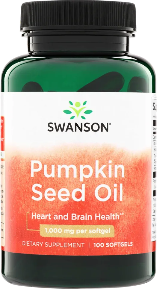 Swanson – Pumpkin Seed Oil 1000 mg, 100 Capsules