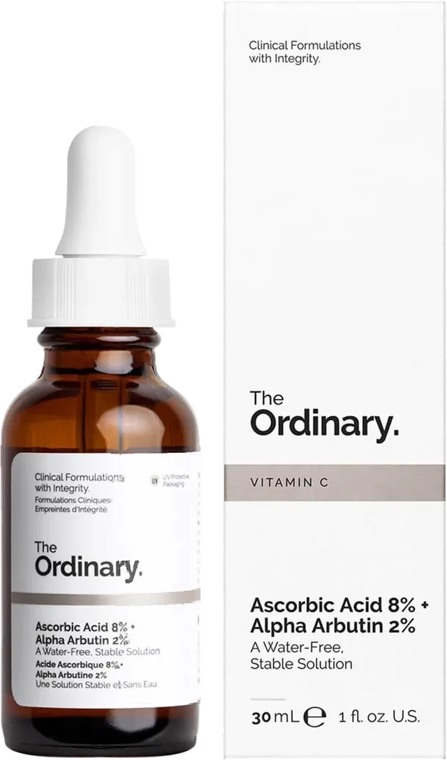 The Ordinary – Acide Ascorbique 8% + Alpha Arbutine 2%, 30 ml