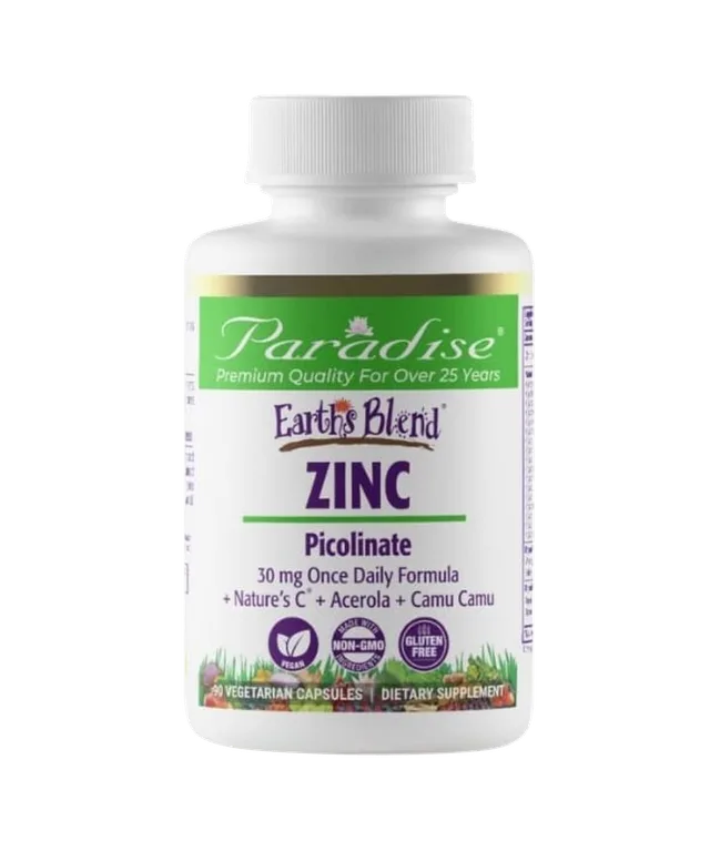 Paradise - Zinc Picolinate 30 mg, 90 Capsules